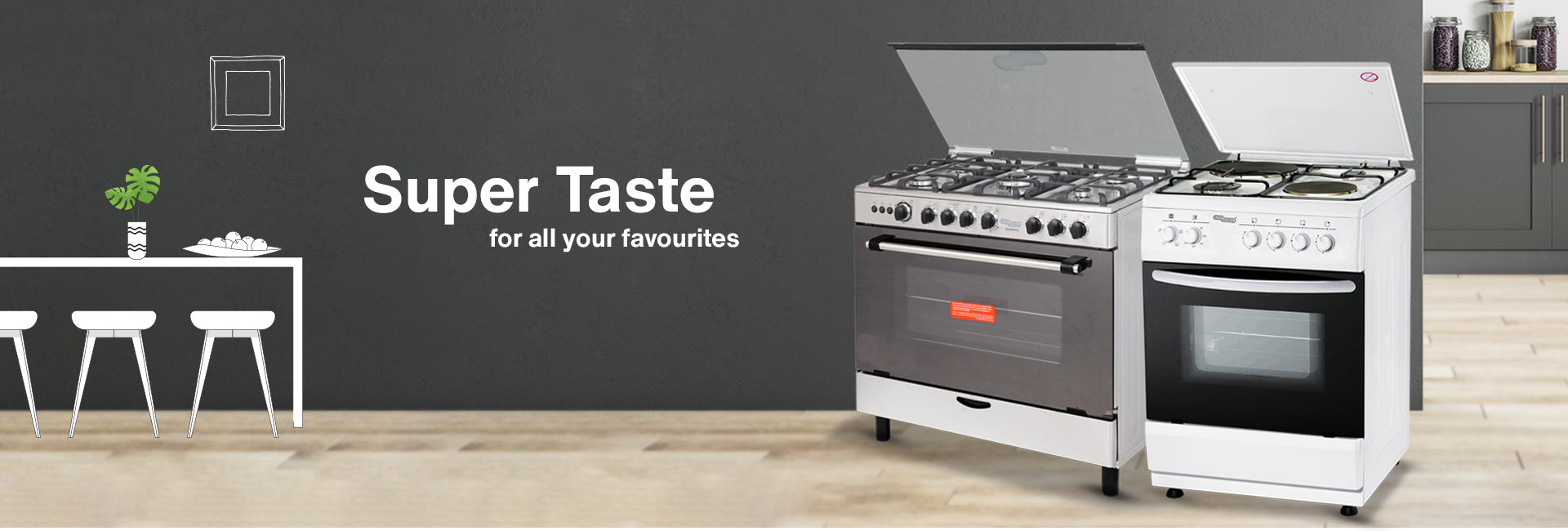 Buy the best Cooking Range Appliance at Best Price Super General