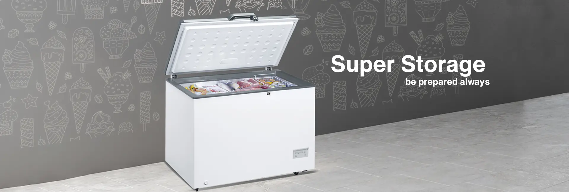 Super General 350 L Chest Freezer Model SGF344M 